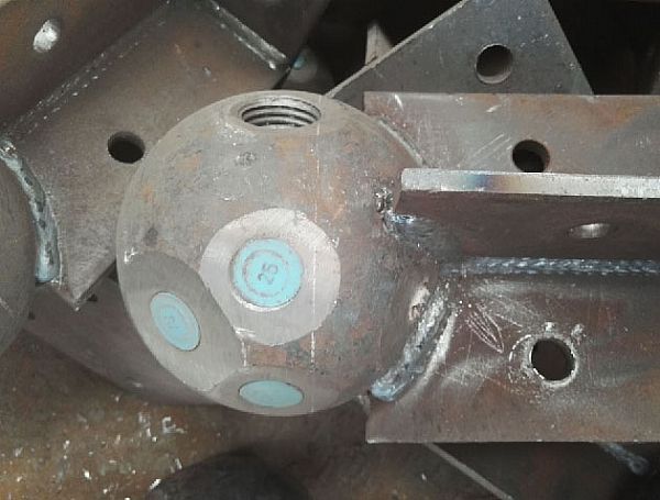 大同螺栓球球塞，网架配件